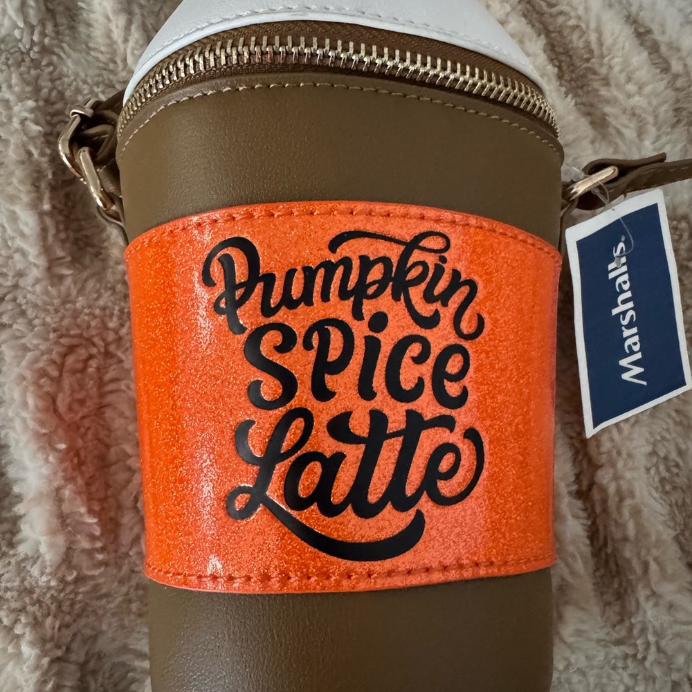 Marshalls Pumpkin Spice Latte Crossbody Bag BNWT